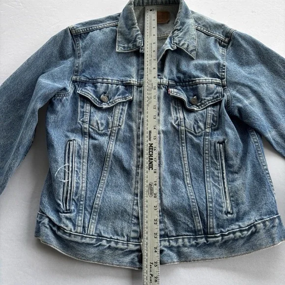 Levi's 70505 Vintage‎ USA Made Trucker Jacket Medium Denim Fade